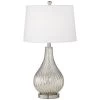Wave Mercure Glass 26 Inch Table Lamp By Pacific Coast Lighting