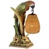 Parrot Paradise Lantern 16 Inch Accent Lamp By Pacific Coast Lighting