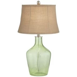 Light Bottle Green 27 Inch Table Lamp By Pacific Coast Lighting