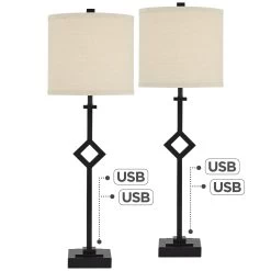 Audrey 29 Inch Table Lamp By Pacific Coast Lighting -Professional Lighting Store Pacific Coast Lighting 519v02