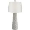 Geo Pattern Cement 28 Inch Table Lamp By Pacific Coast Lighting