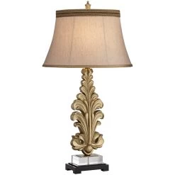 Gold Leaf 22 Inch Table Lamp By Pacific Coast Lighting