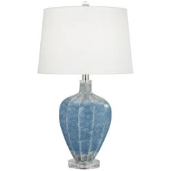 Blue Arctic 25 Inch Table Lamp By Pacific Coast Lighting