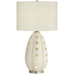 White Sea Urchin 29 Inch Table Lamp By Pacific Coast Lighting