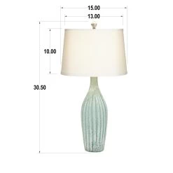 Melanza 31 Inch Table Lamp By Pacific Coast Lighting 7 Melanza 31 Inch Table Lamp By Pacific Coast Lighting -Professional Lighting Store Pacific Coast Lighting 6P790 dimensions