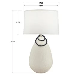 Paloma 29 Inch Table Lamp By Pacific Coast Lighting -Professional Lighting Store Pacific Coast Lighting 86F34 dimensions