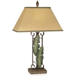 Banana Leaves 31 Inch Table Lamp By Pacific Coast Lighting