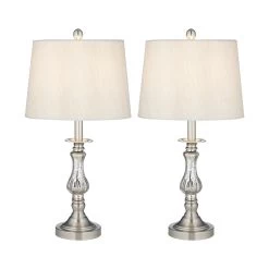 Mercure Glass 25 Inch Table Lamp By Pacific Coast Lighting