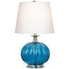 Blue Glass 21 Inch Table Lamp By Pacific Coast Lighting