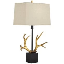 Golden Antlers 32 Inch Table Lamp By Pacific Coast Lighting