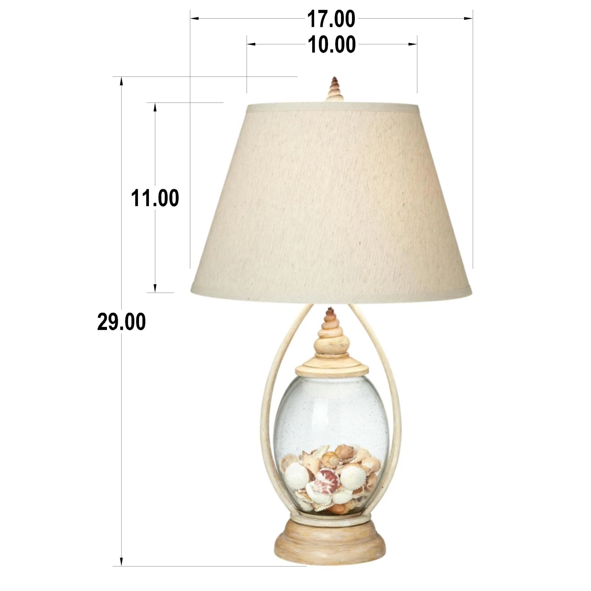 Seascape Reflections 29 Inch Table Lamp By Pacific Coast Lighting 3 Seascape Reflections 29 Inch Table Lamp By Pacific Coast Lighting - Image 3