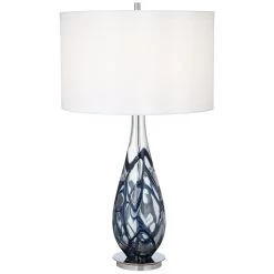 Indigo Swirl 33 Inch Table Lamp By Pacific Coast Lighting